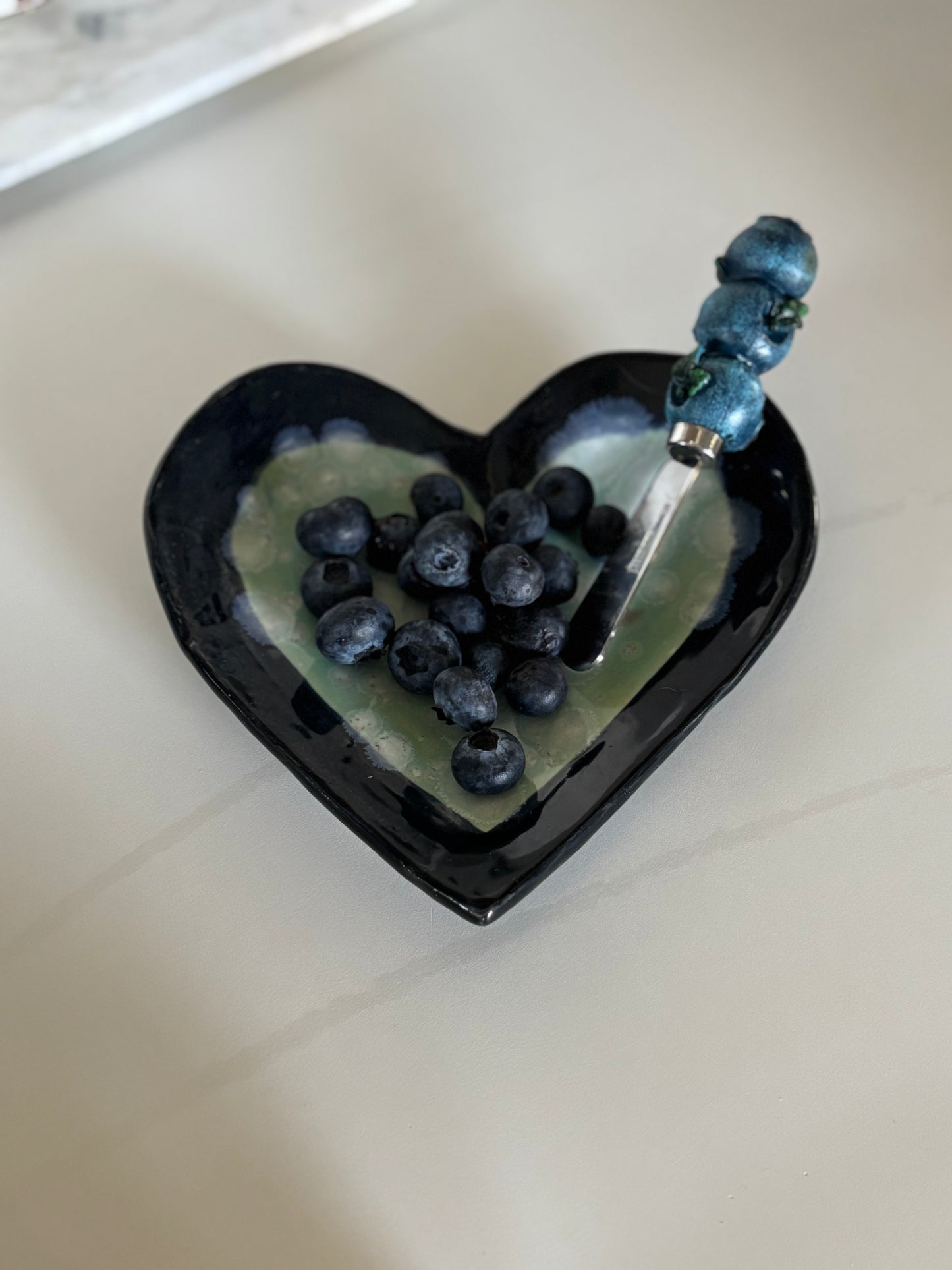 Handcrafted Pottery Heart Dish
