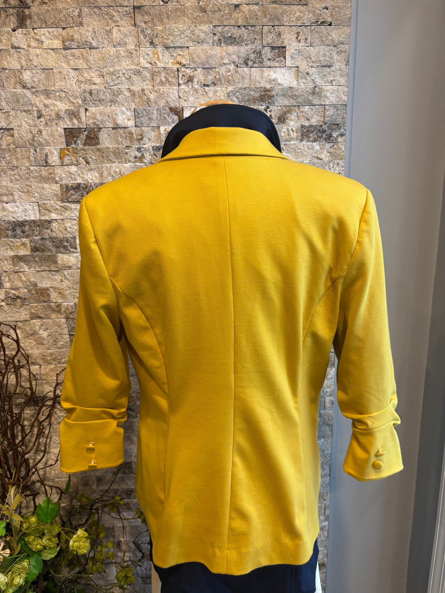 Jules and Leopold Sunny Yellow Blazer Large