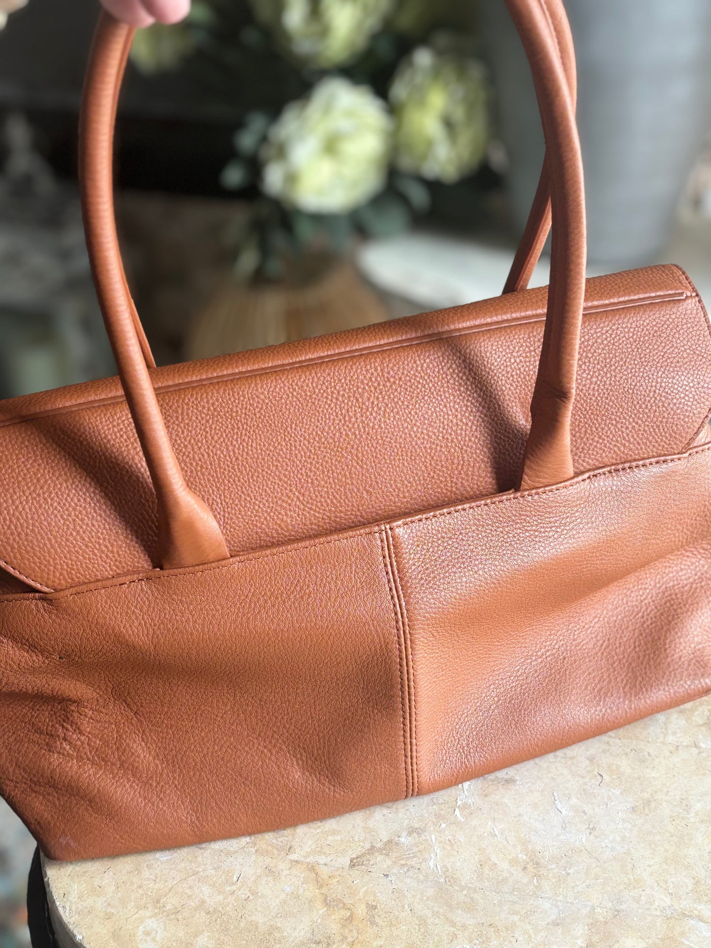Designer Bundle/ Radley Leather Handbag and Vince Sandals size 7