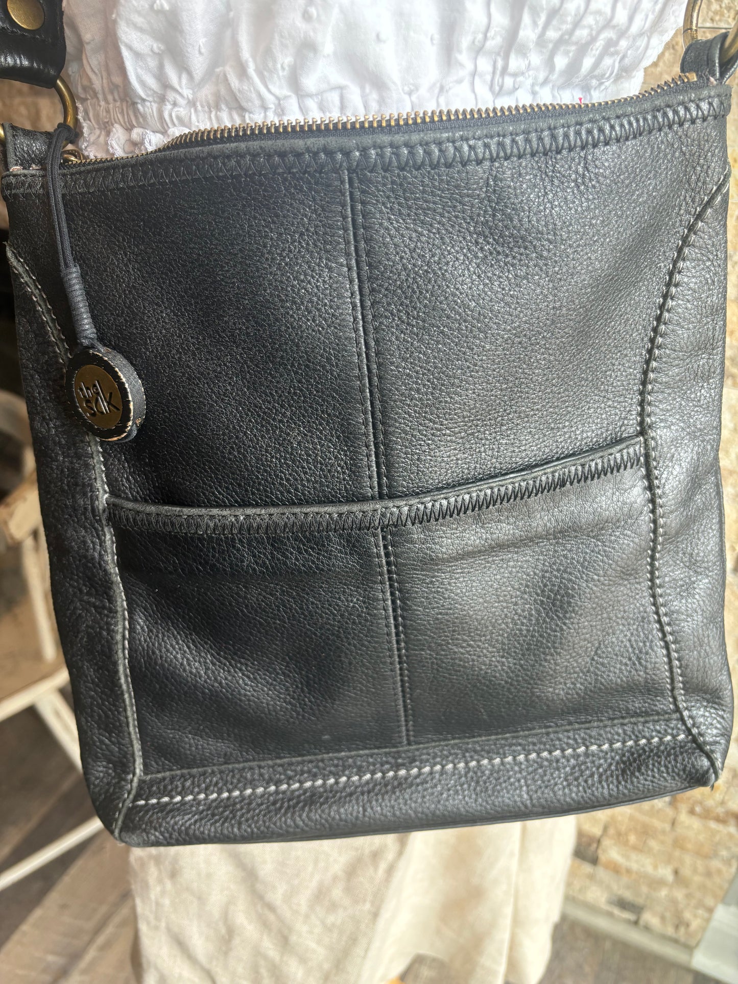 The Sak Leather Crossbody Bag