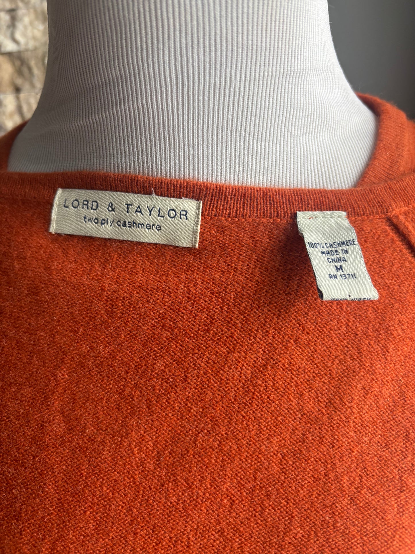 Cashmere Sweater Set by Lord and Taylor S/M