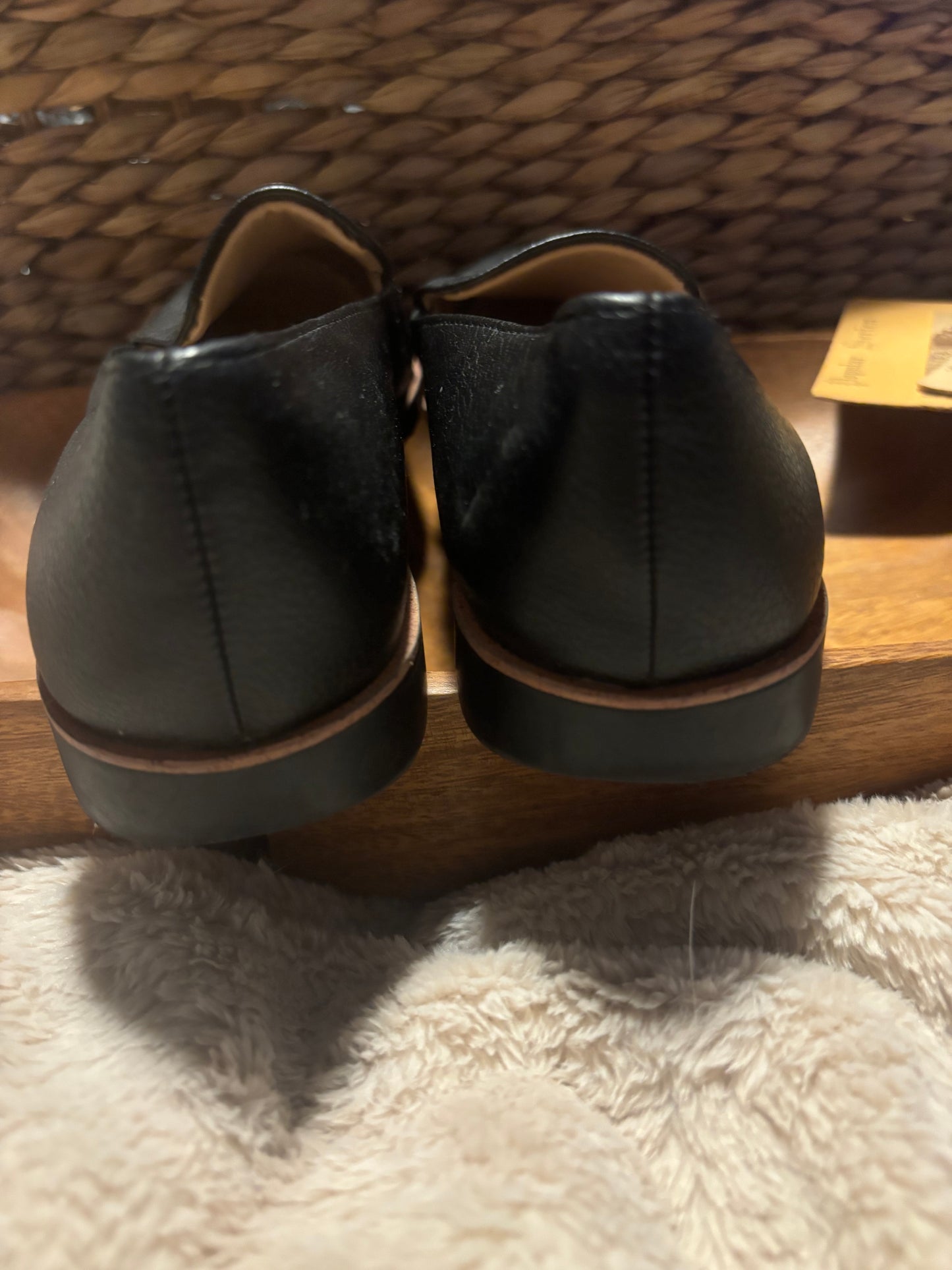 LifeStride Velocity Black Loafers 6.5