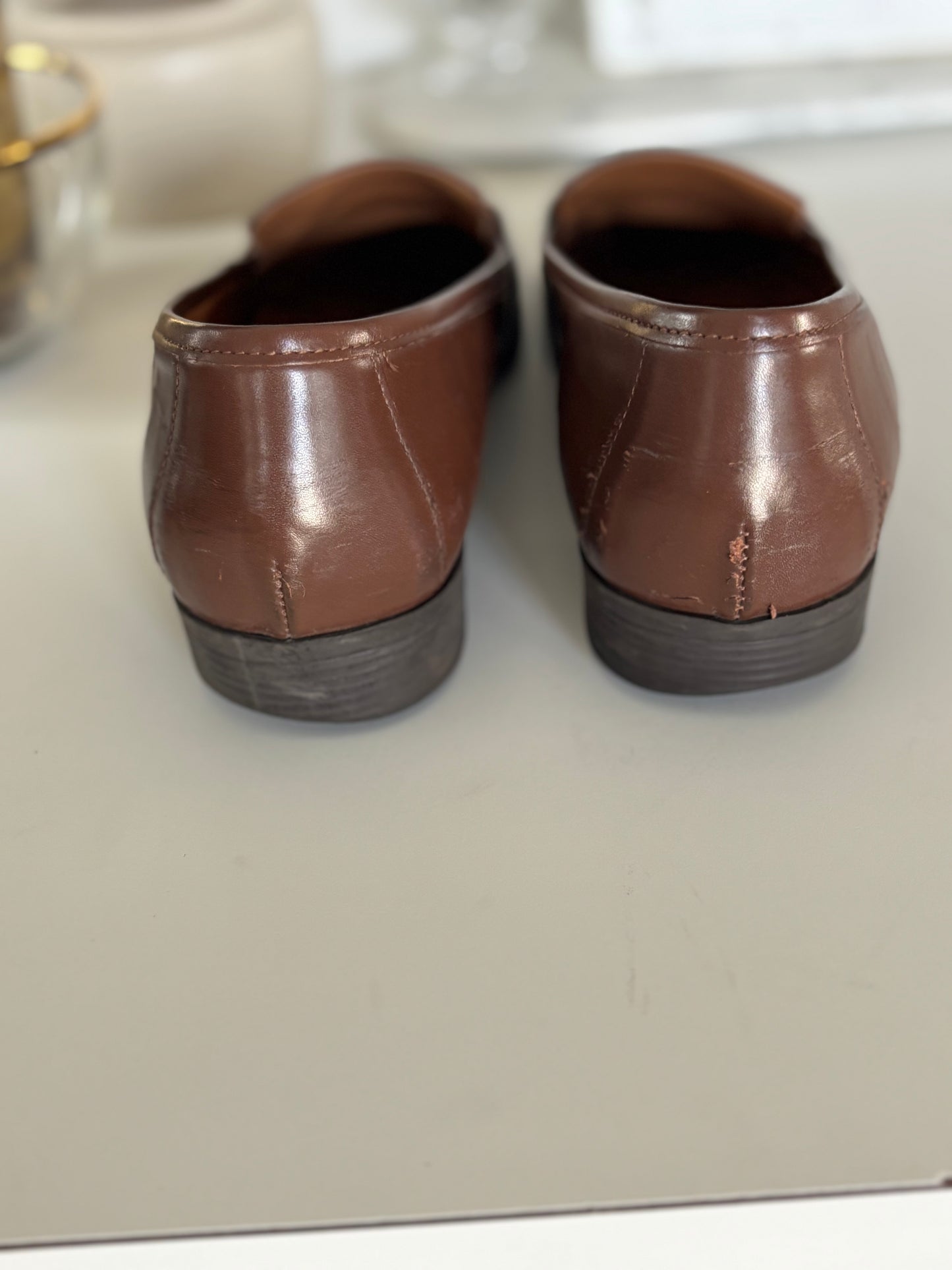 Etienne Aigner Sally Leather Horse-bit Loafer 9