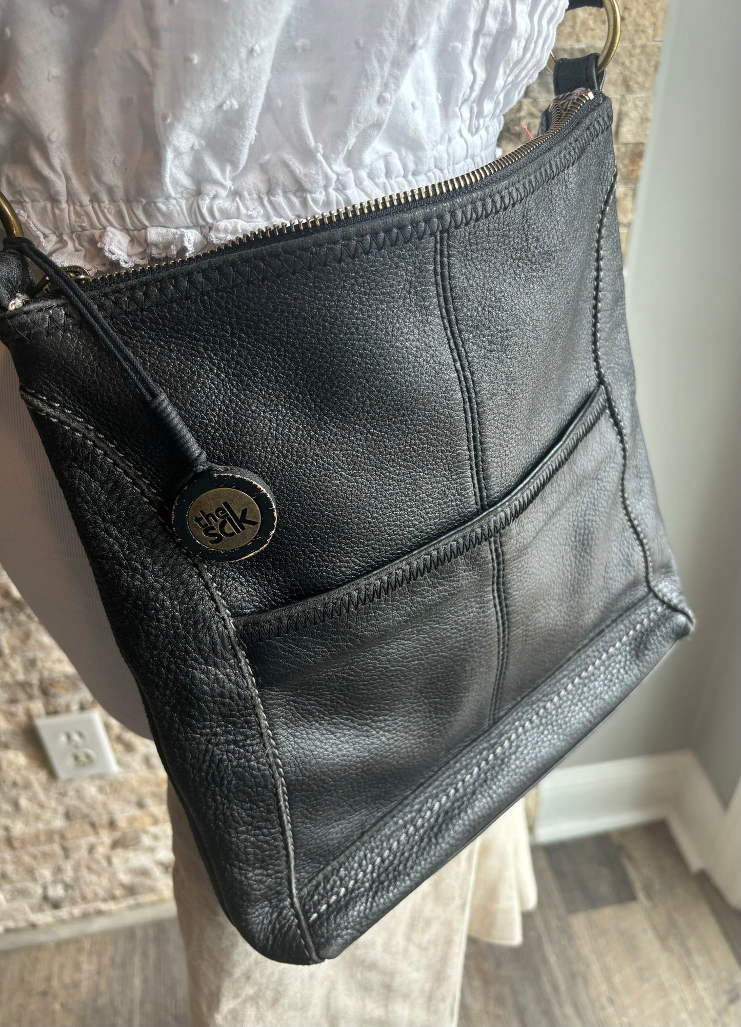 The Sak Leather Crossbody Bag