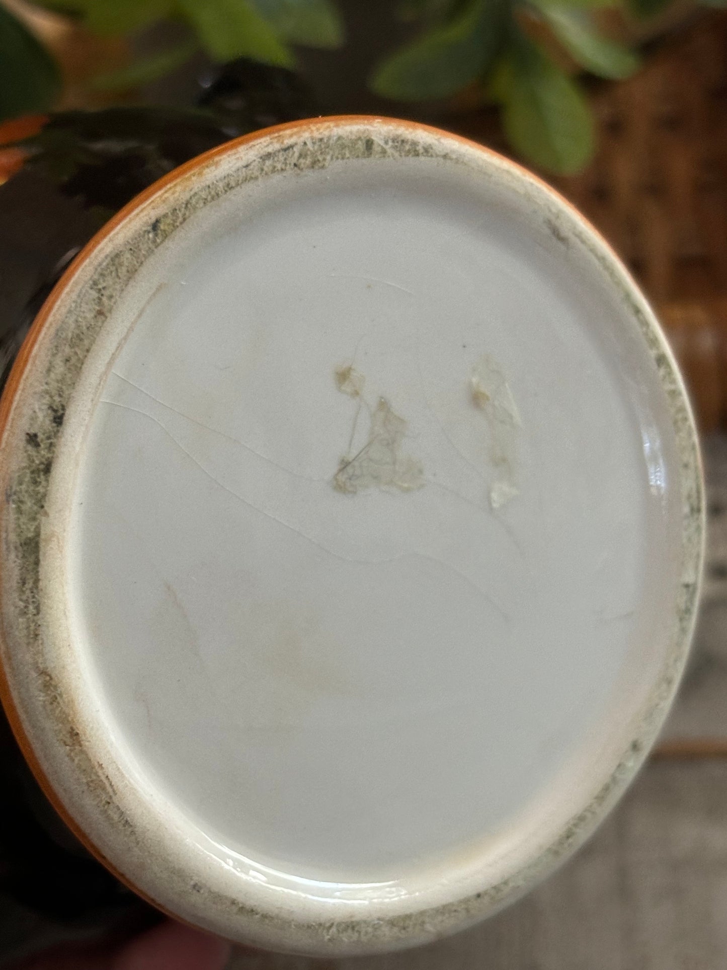 Vintage Sunflower Creamer and Sugar Set