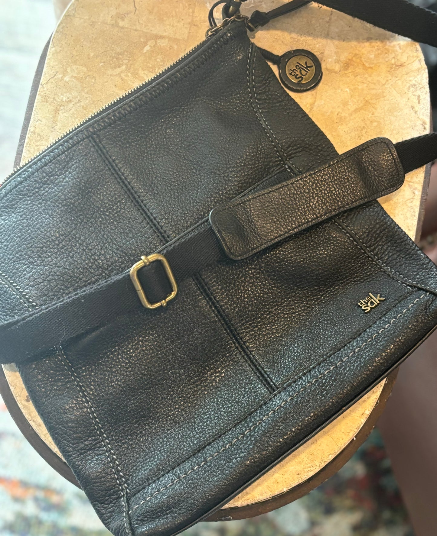 The Sak Leather Crossbody Bag