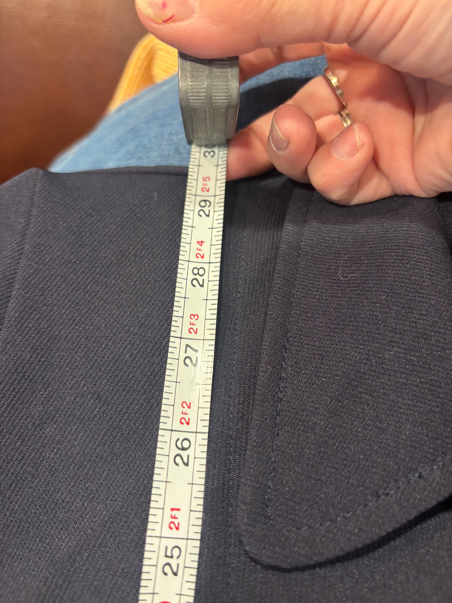 Vintage Long Button Down Fitted Blazer Small