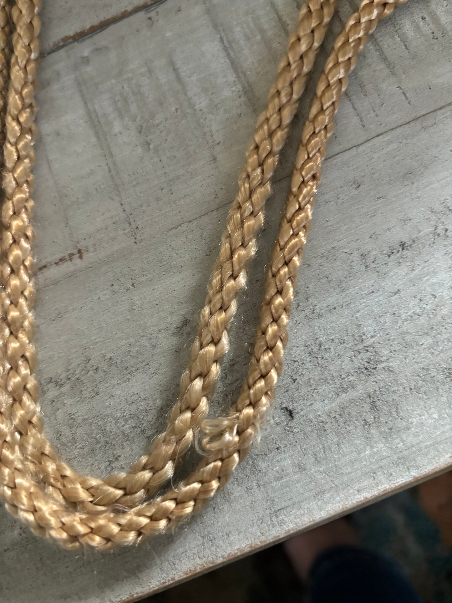 Vintage Made in Italy Straw Bamboo Crossbody with Rope Strap