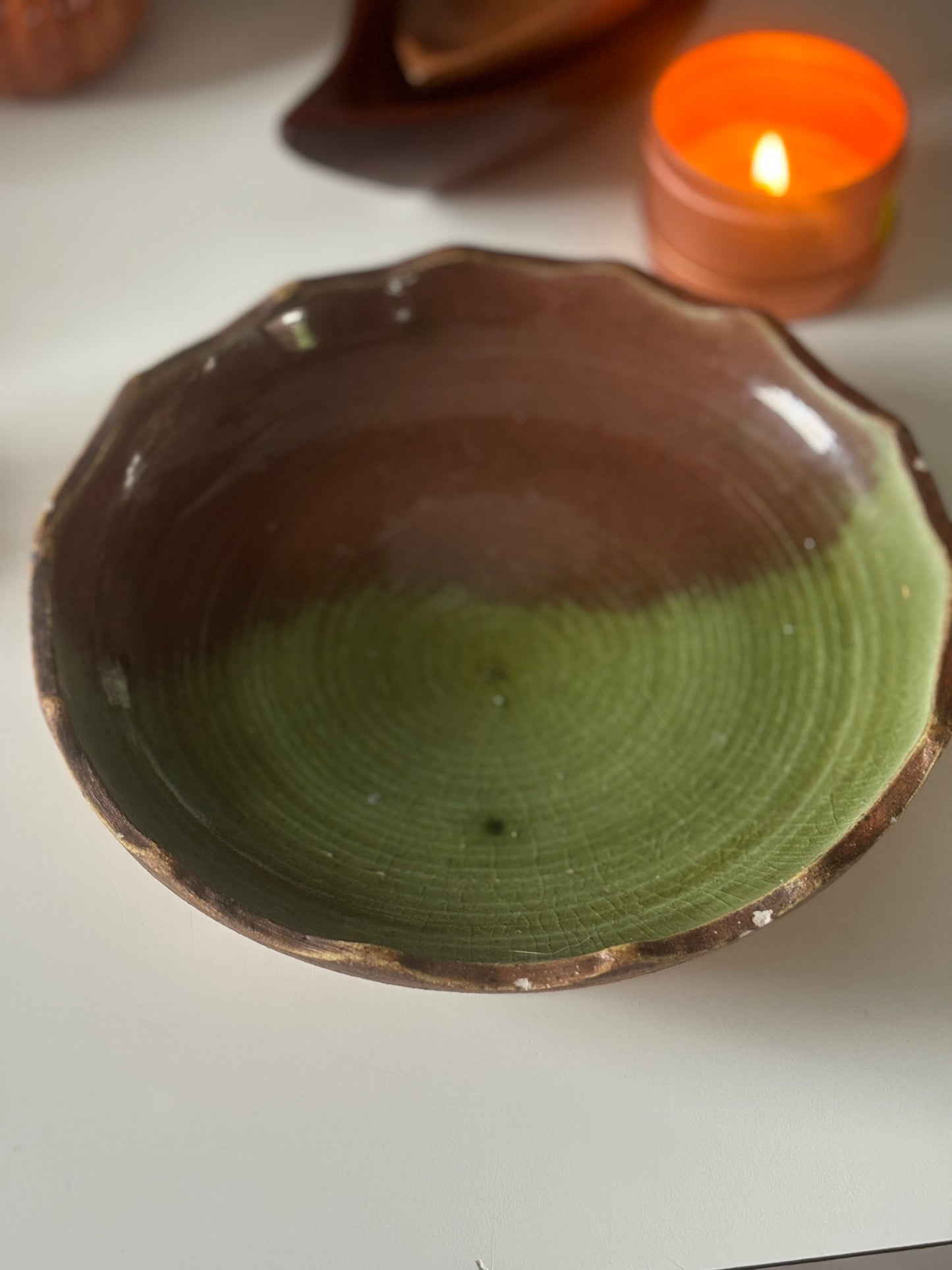 Handspun Pottery Dish