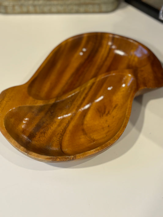 Vintage Monkey Wood Bowl