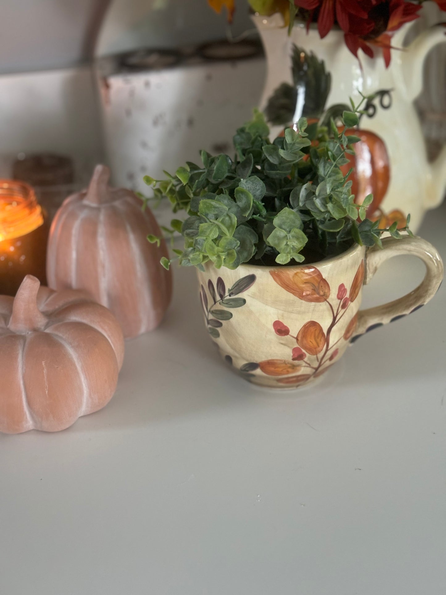 Autumn Leaves Large Mug