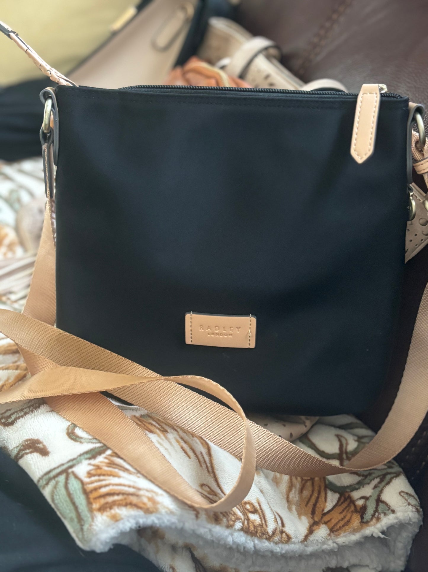 Radley crossbody vinyl bag