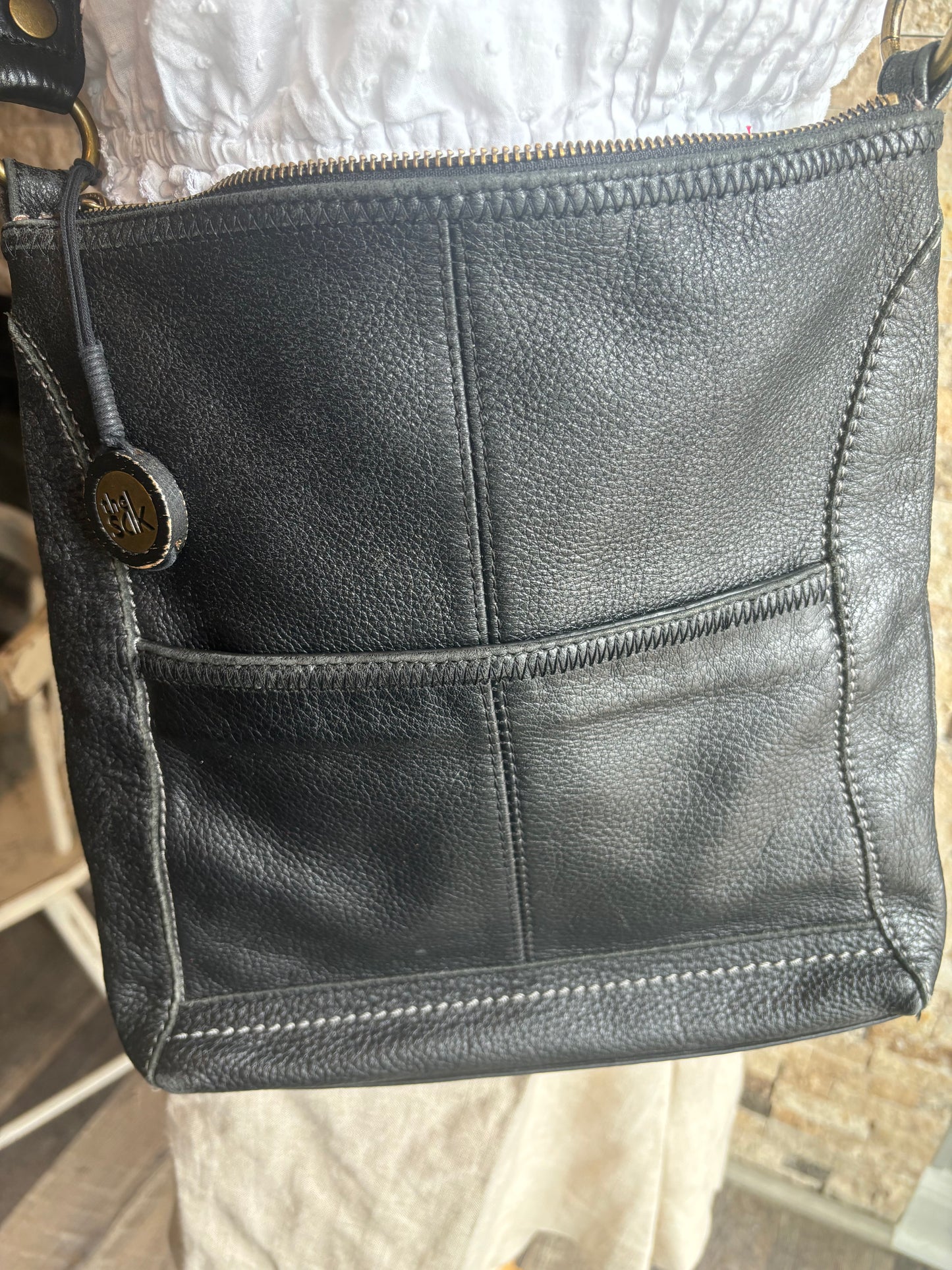 The Sak leather crossbody bag