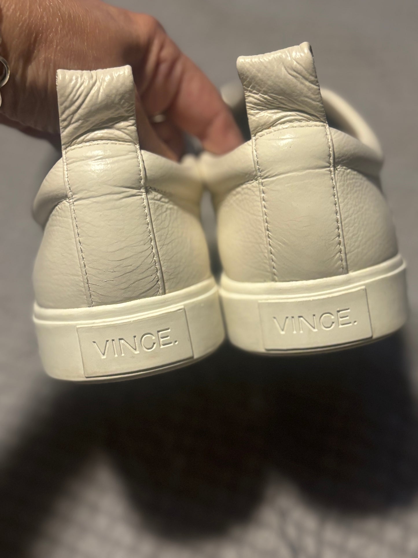 Vince Leather Sneakers/ 6.5