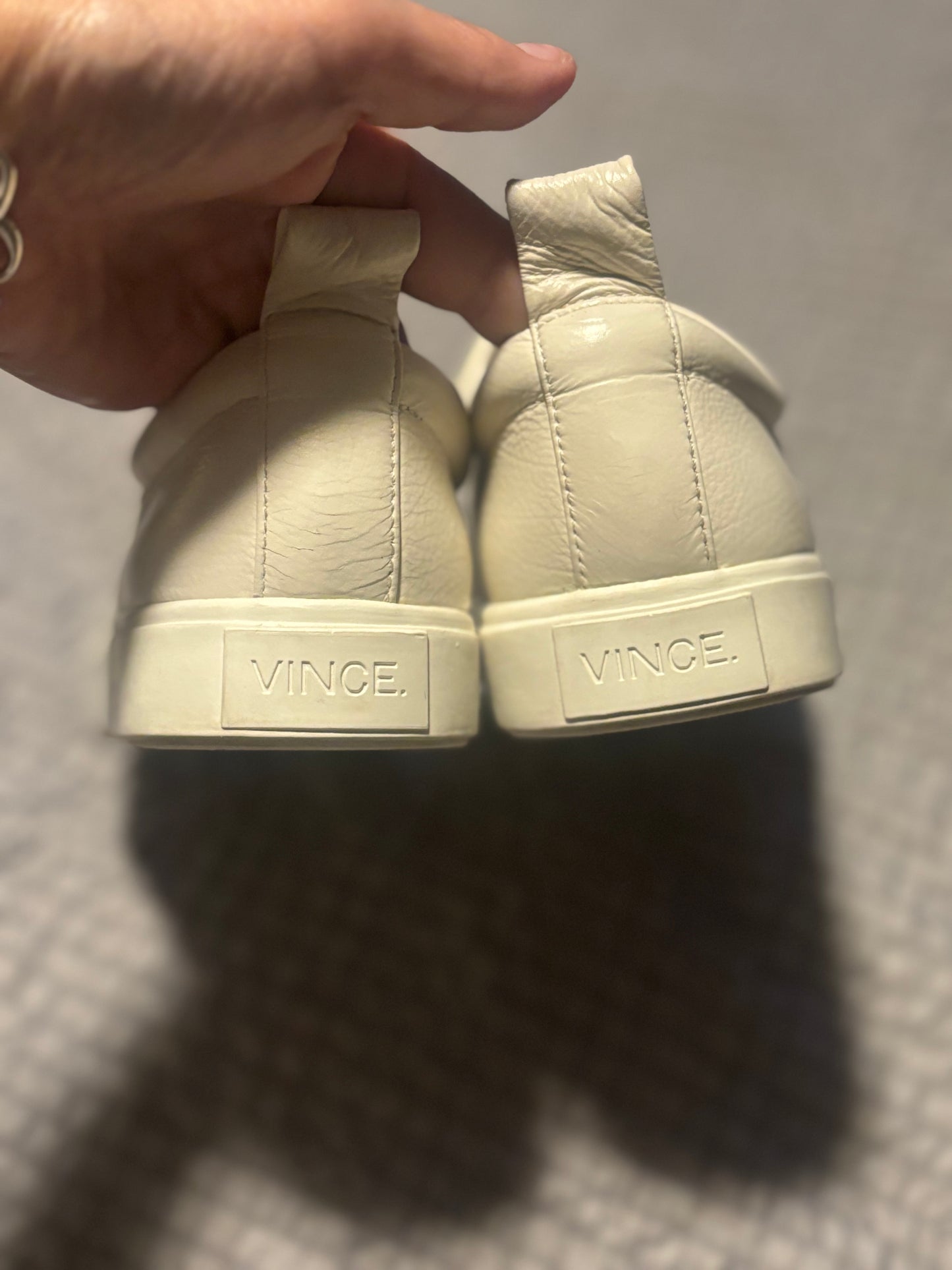 Vince Leather Sneakers/ 6.5