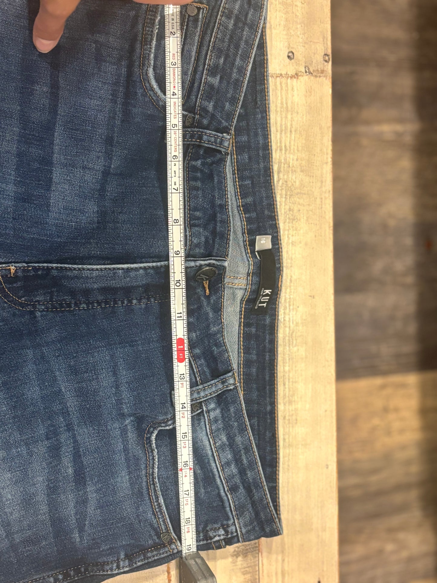 Kut from the Kloth denim jeans size 16