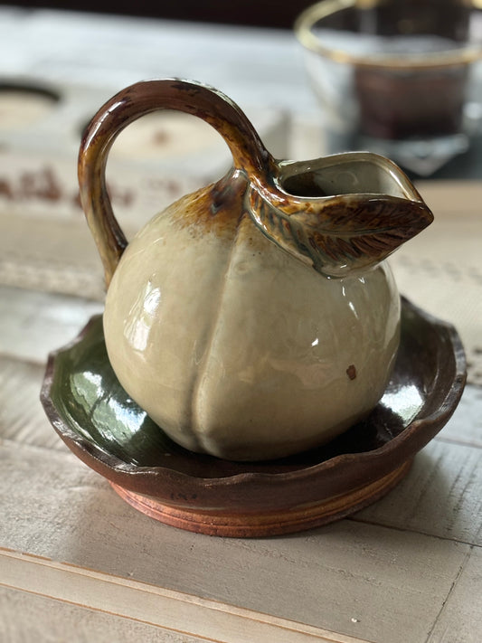 Ceramic Floral Stem pitcher