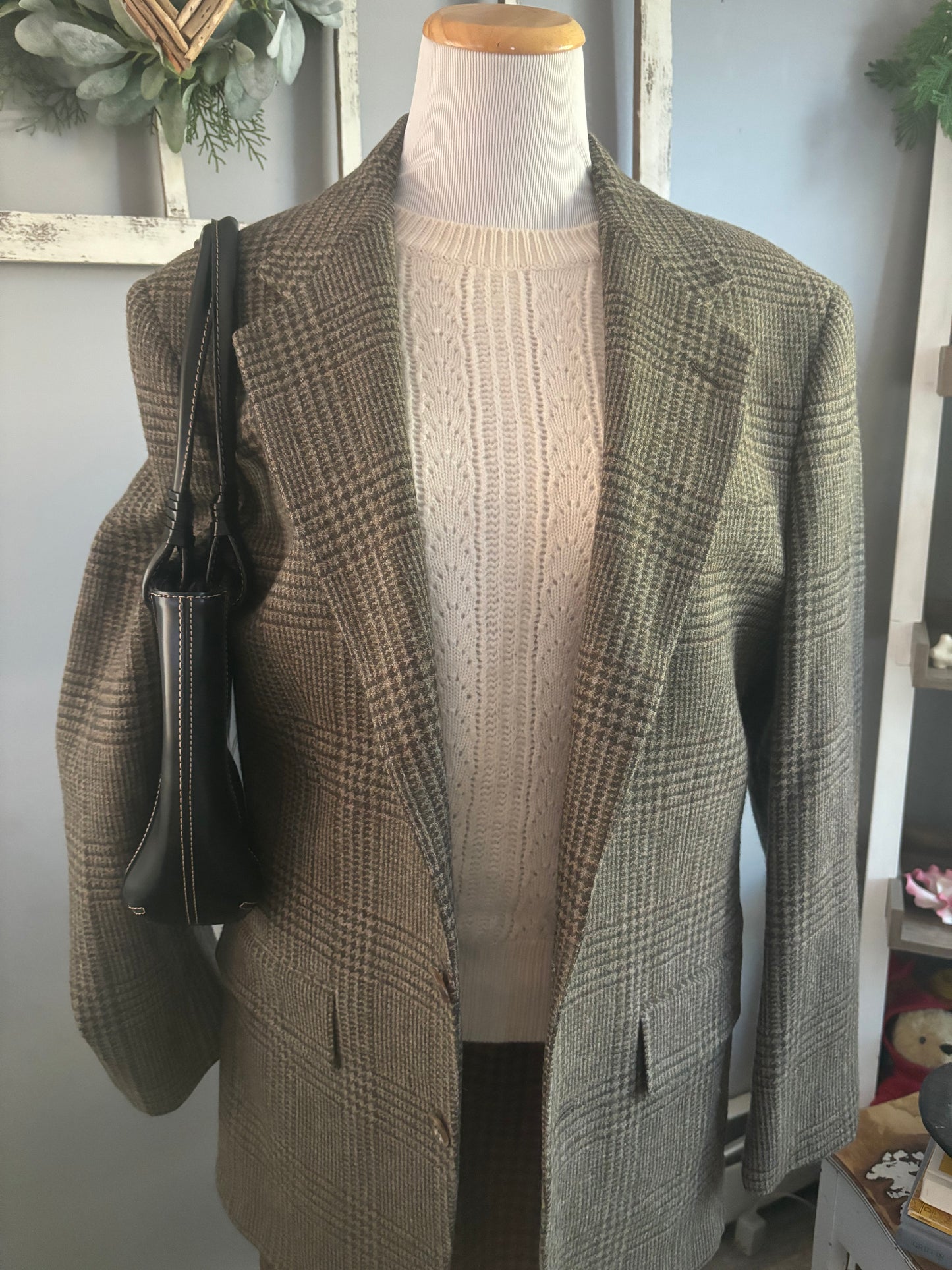 Pure Wool Blazer / size approx large xl