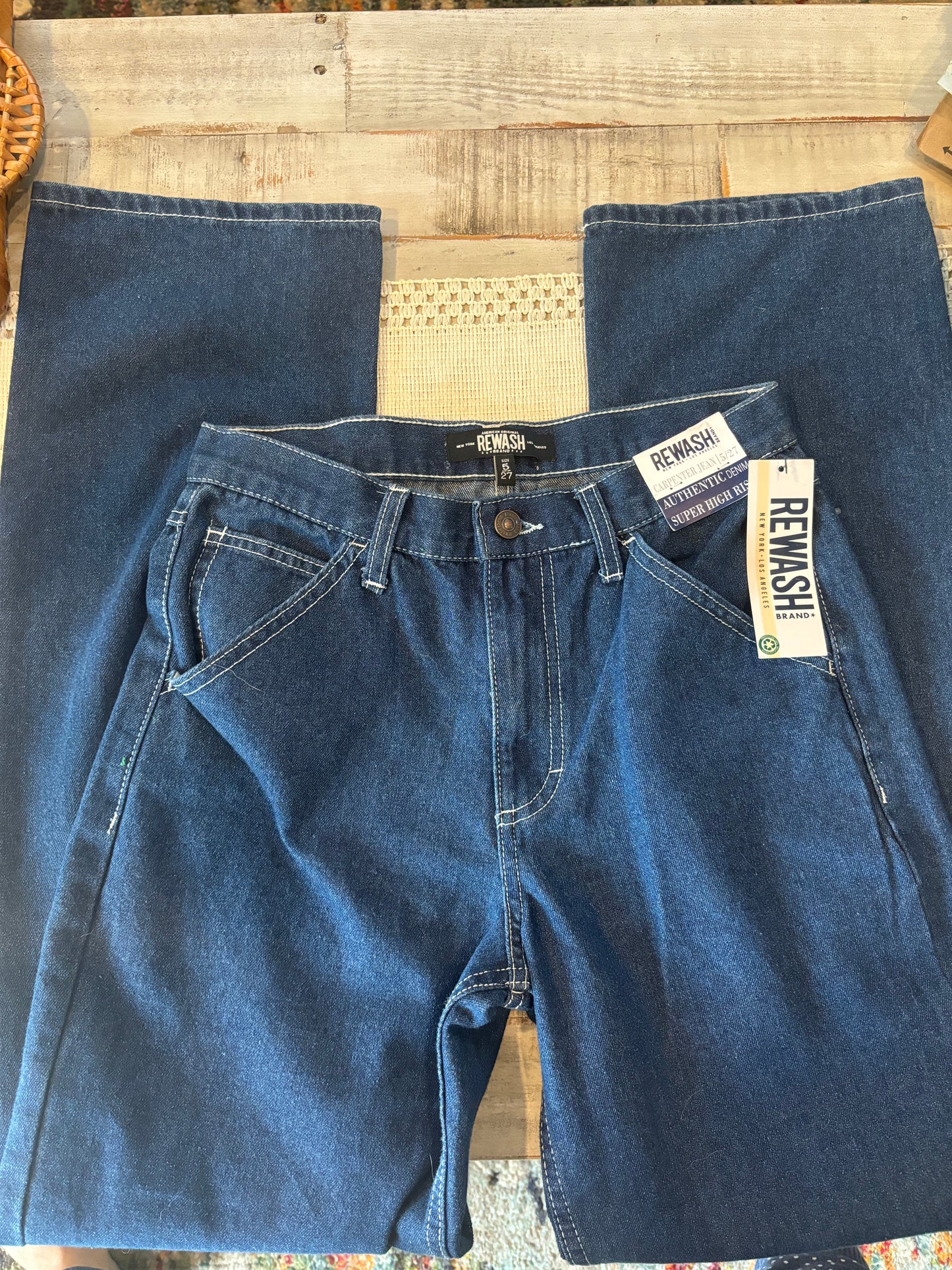 Carpenter jeans by Rewash denim/ size 5