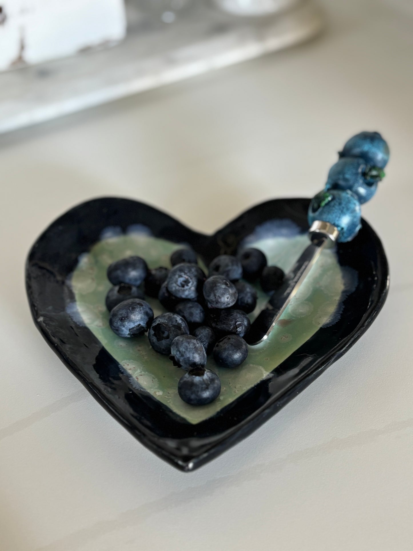 Handcrafted Pottery Heart Dish