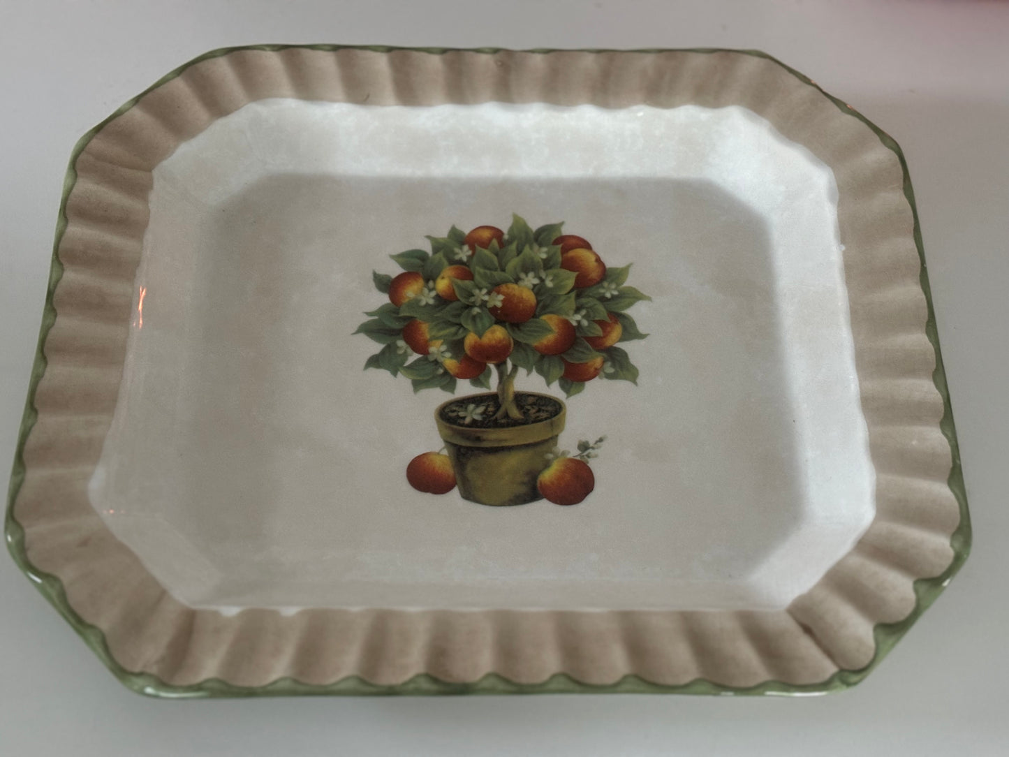 Italian Ceramic Tray Dish