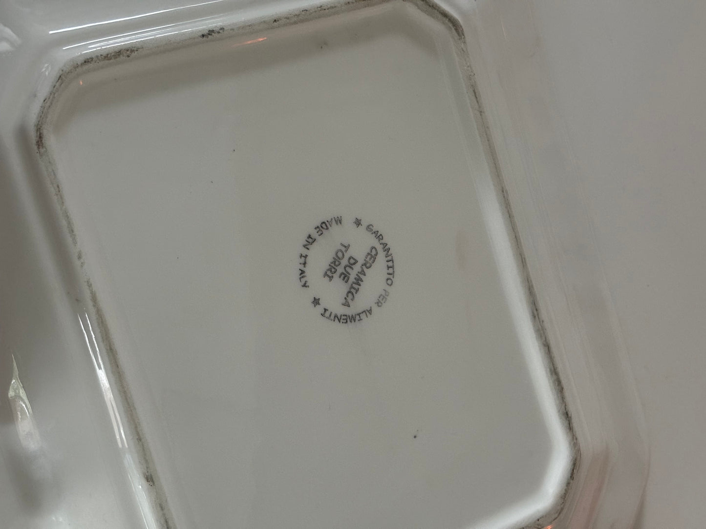 Italian Ceramic Tray Dish