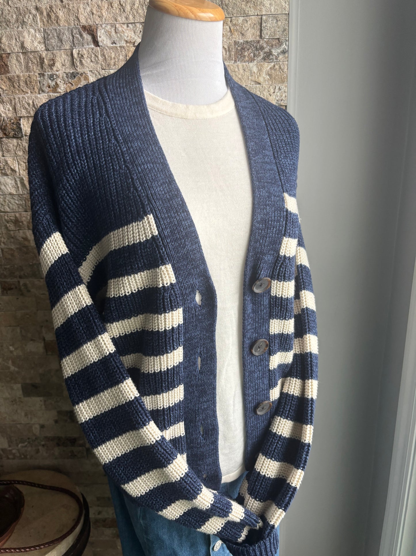 The Gap Shaker Stitch Cardigan Medium NWT