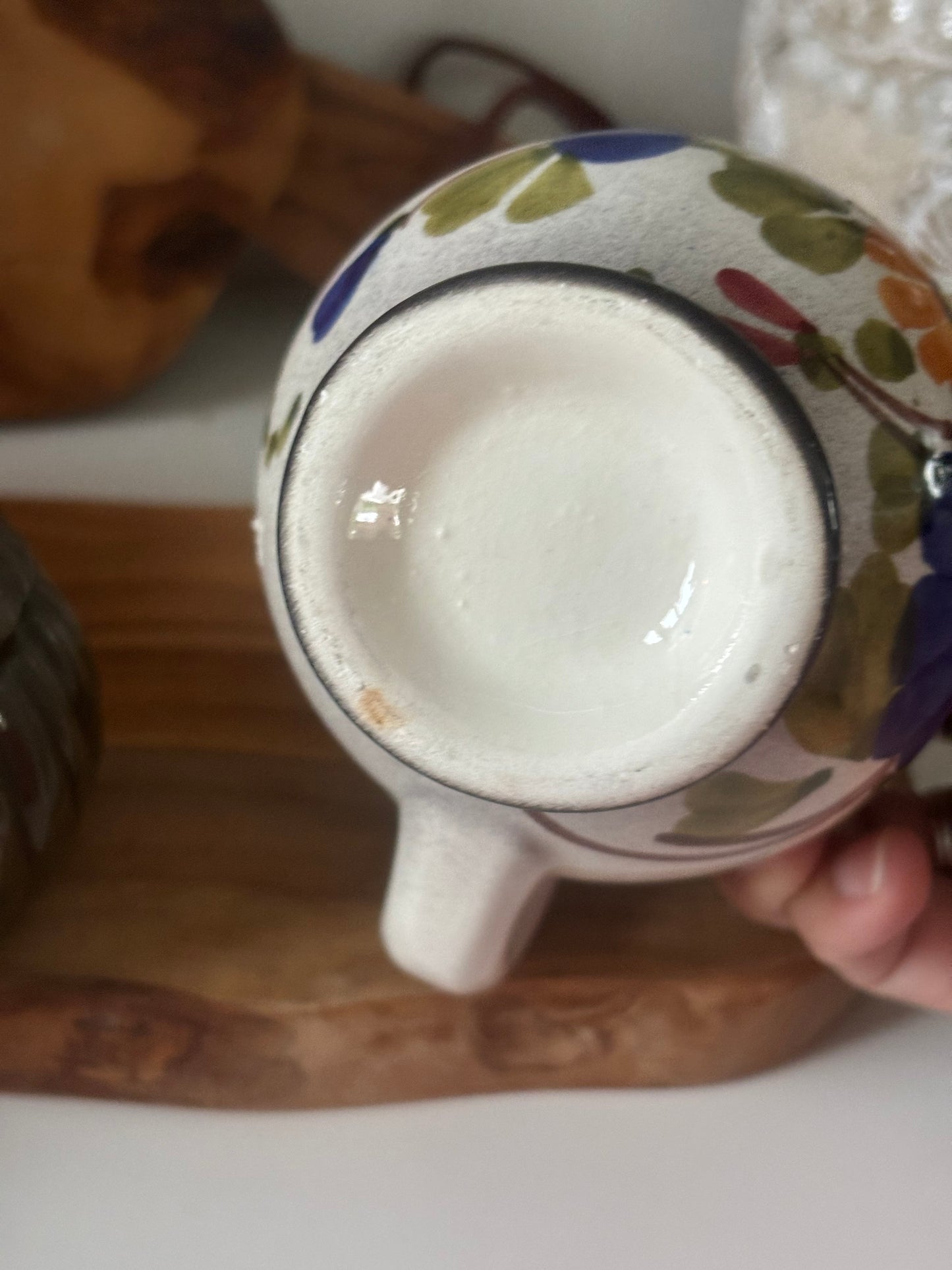 Tuscan Floral Vintage Mini creamer