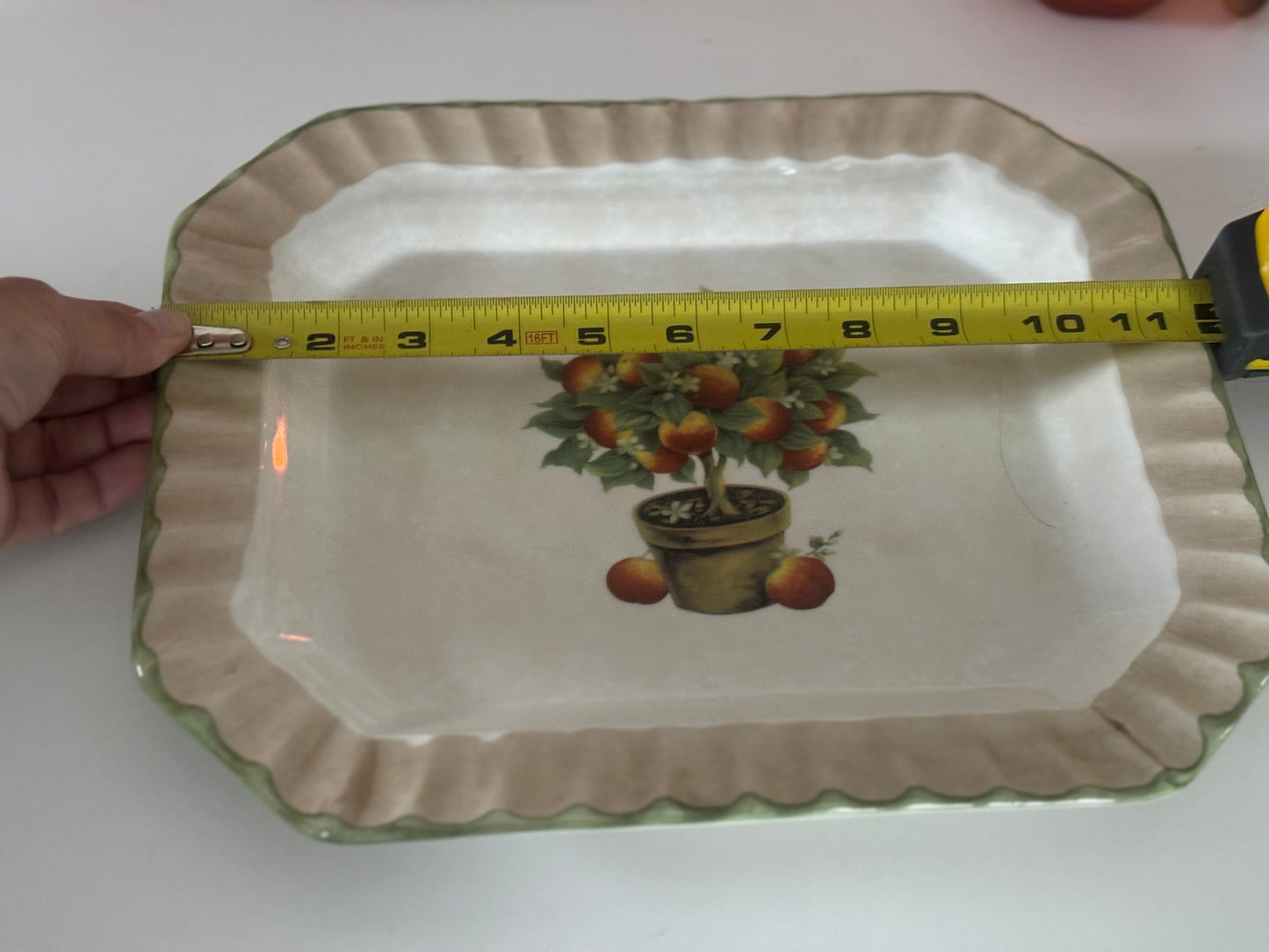 Italian Ceramic Tray Dish