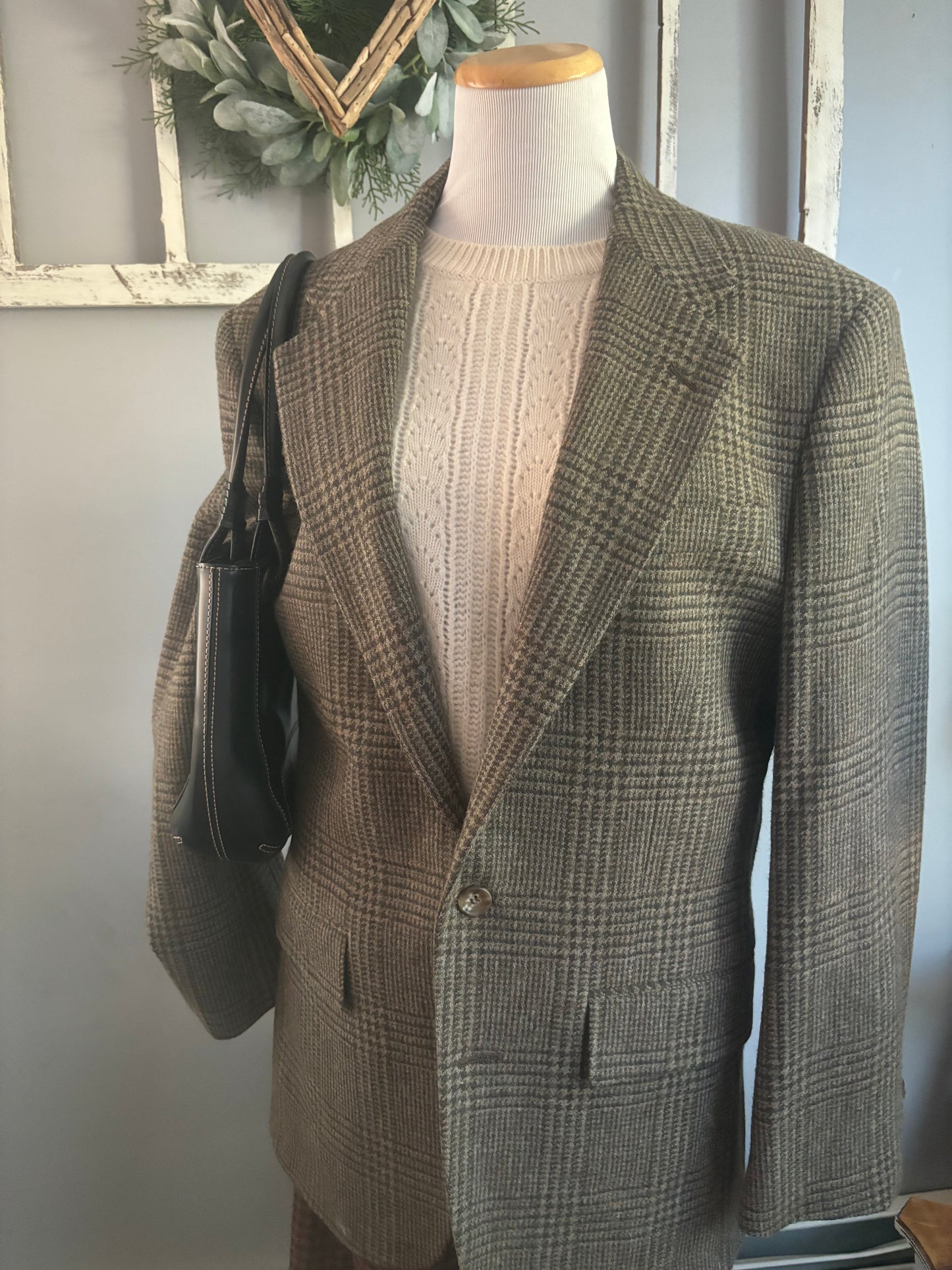 Pure Wool Blazer / size approx large xl