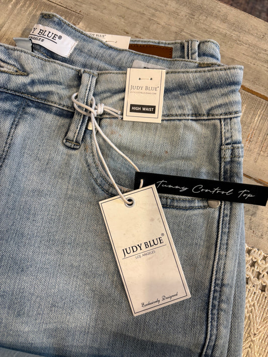 Brand New Judy Blue Jeans High Waisted/ Wide Leg 9