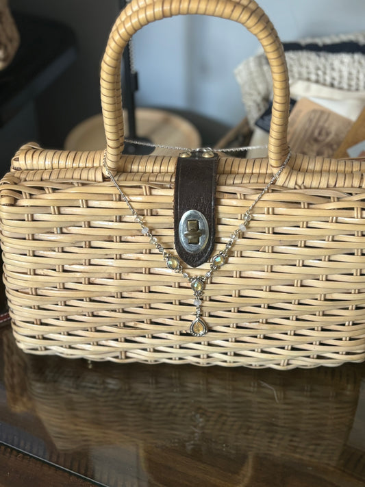 Vintage basket bag