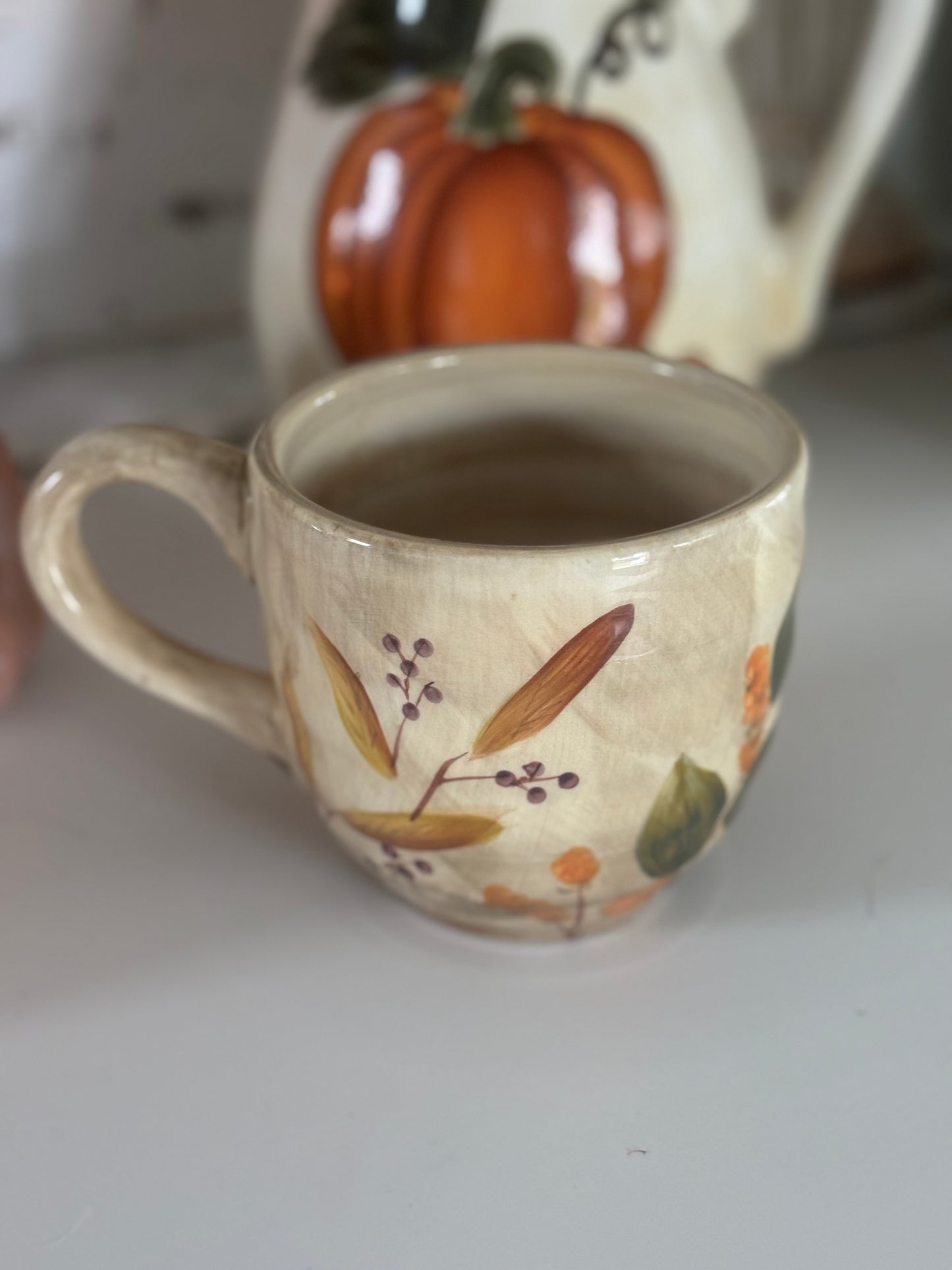 Autumn Leaves Large Mug