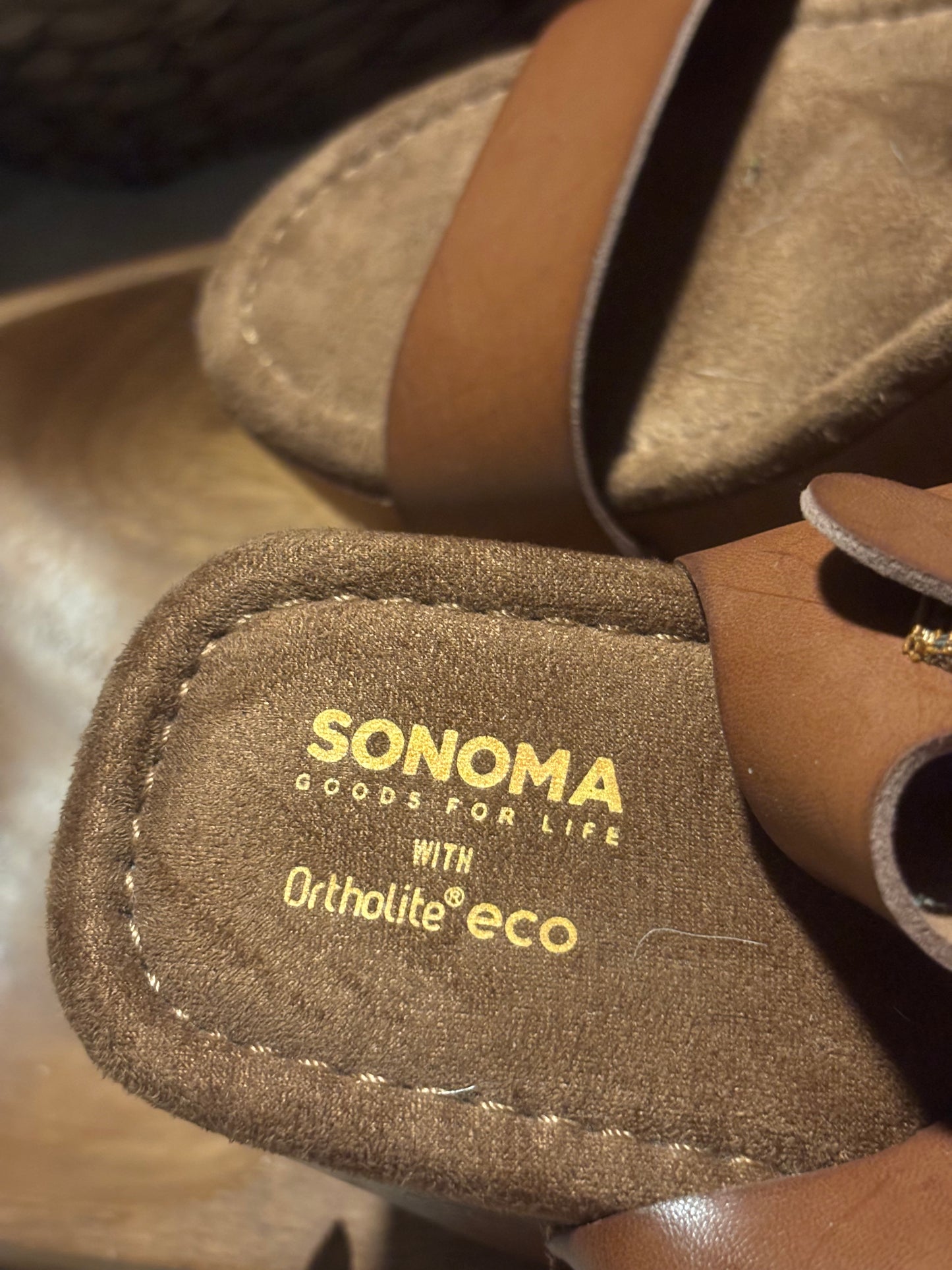 Sonoma Clog Sandals with Ortholite Eco Inner Soles/ Size 6.5