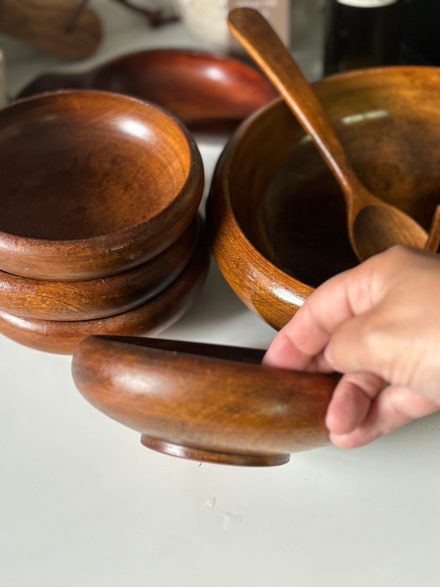 Vintage Salad Bowl Set