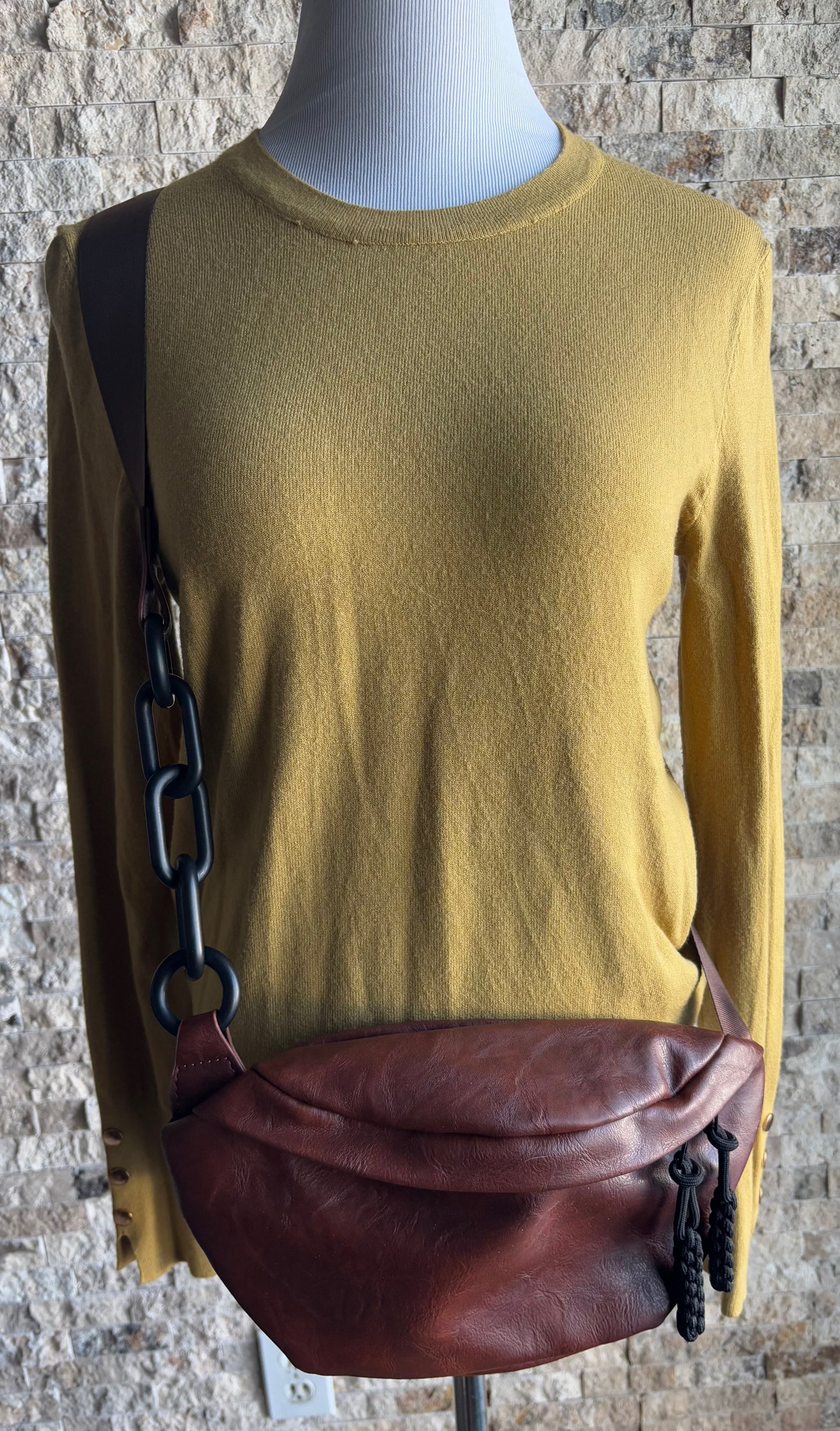 Crossbody Leather Bag Pouch