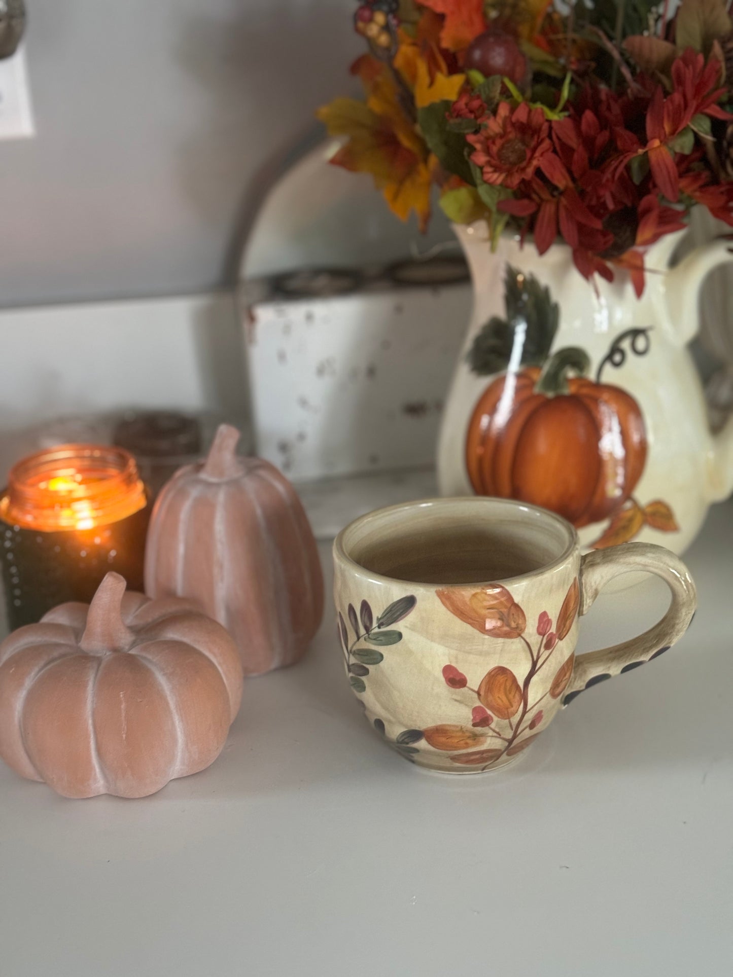 Autumn Leaves Large Mug