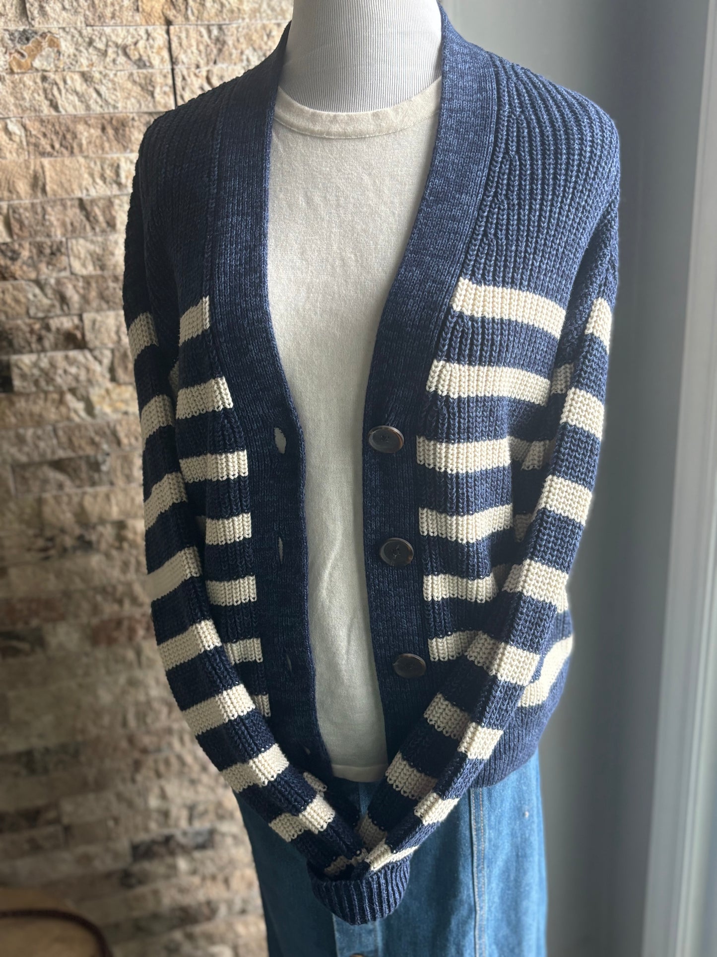 The Gap Shaker Stitch Cardigan Medium NWT