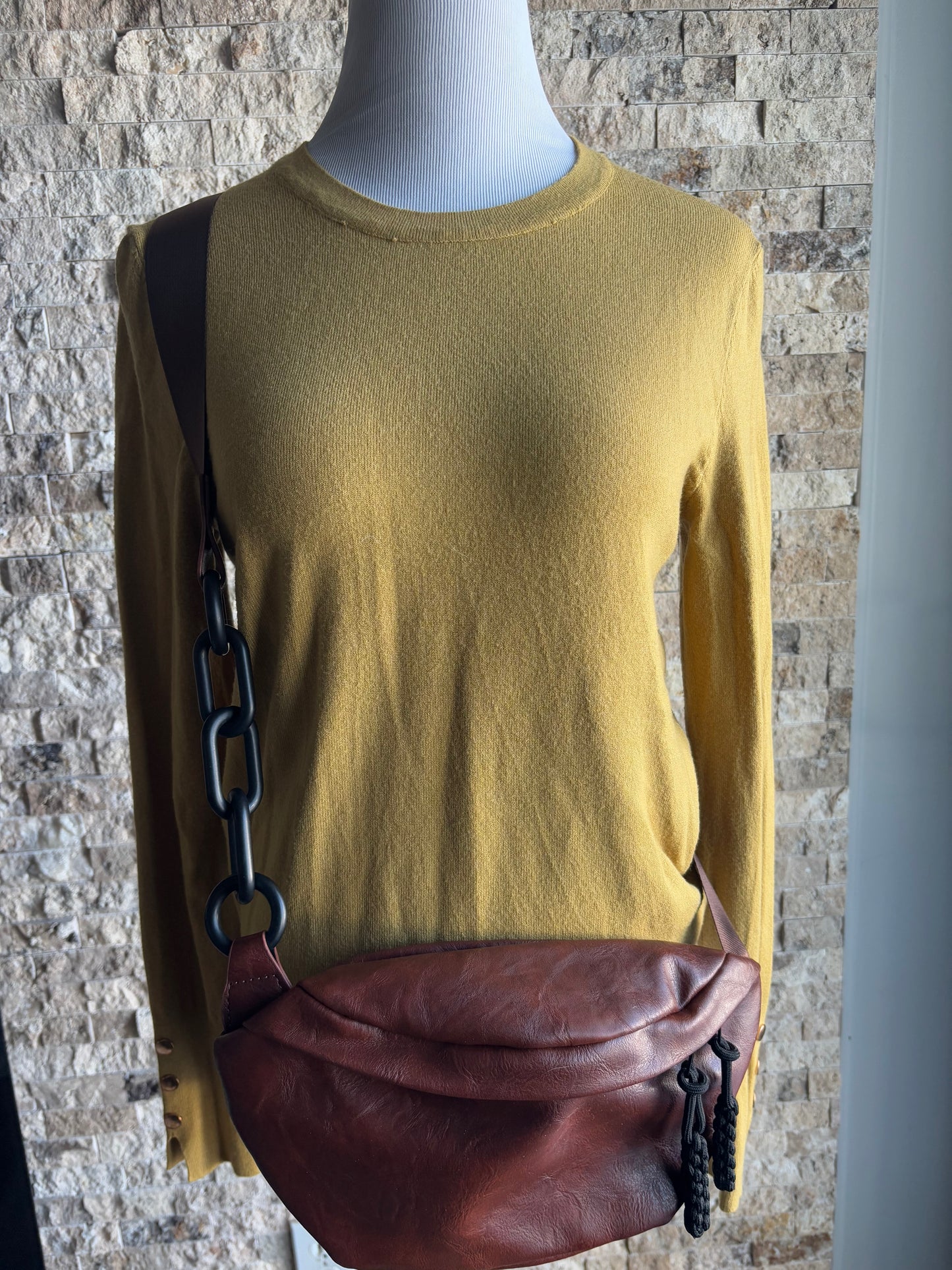 Crossbody Leather Bag Pouch