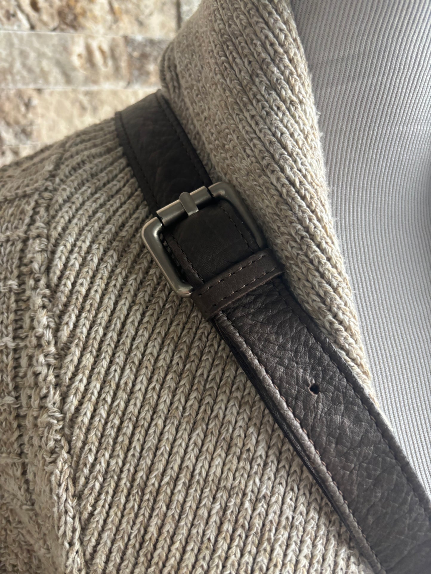 Garnet Hill Italian Leather Purse