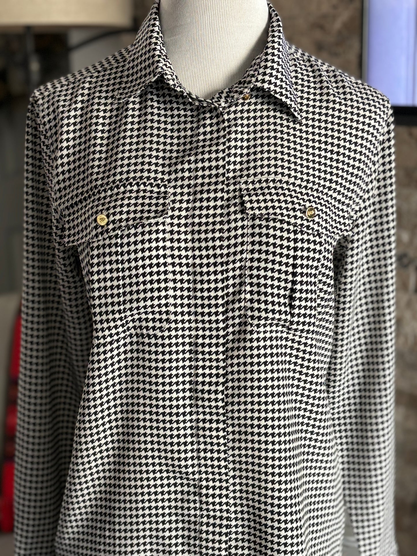 Ralph Lauren Button Down Blouse/ Size: Small