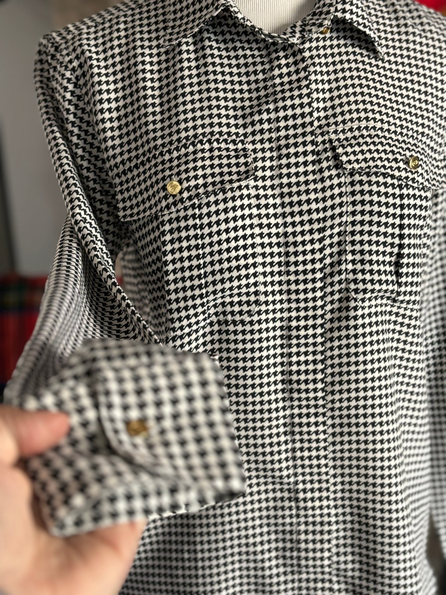 Ralph Lauren Button Down Blouse/ Size: Small