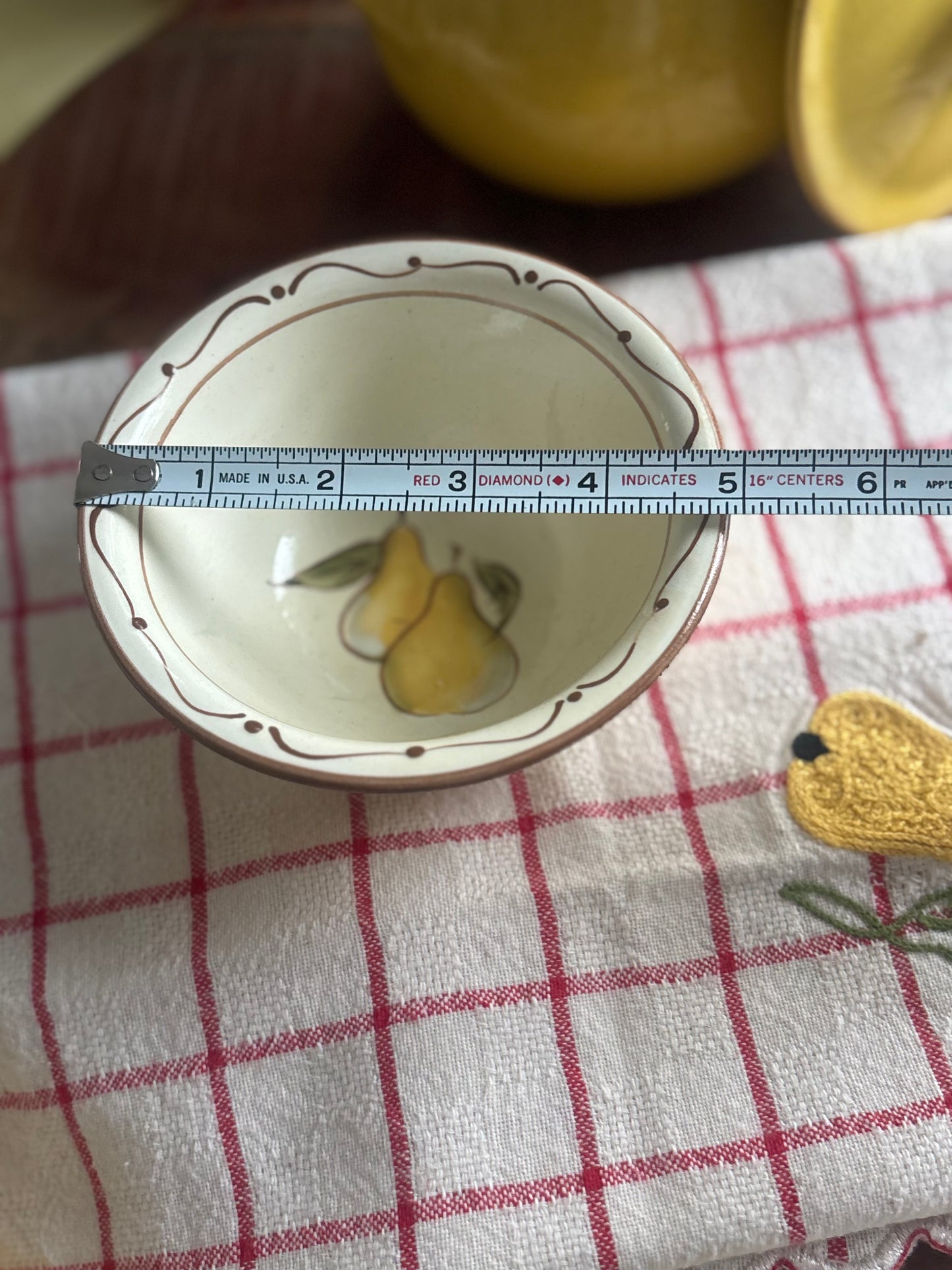 What a Pear Mini Bowl