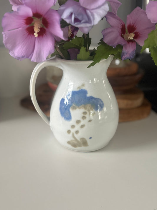 Perfect Pitcher with Blue Flowers
