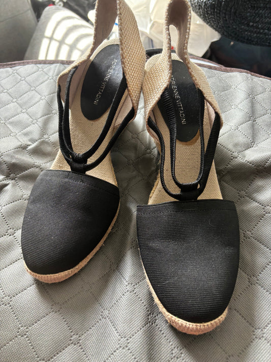 Espadrille Wedge Sandals by Adrienne  size 10