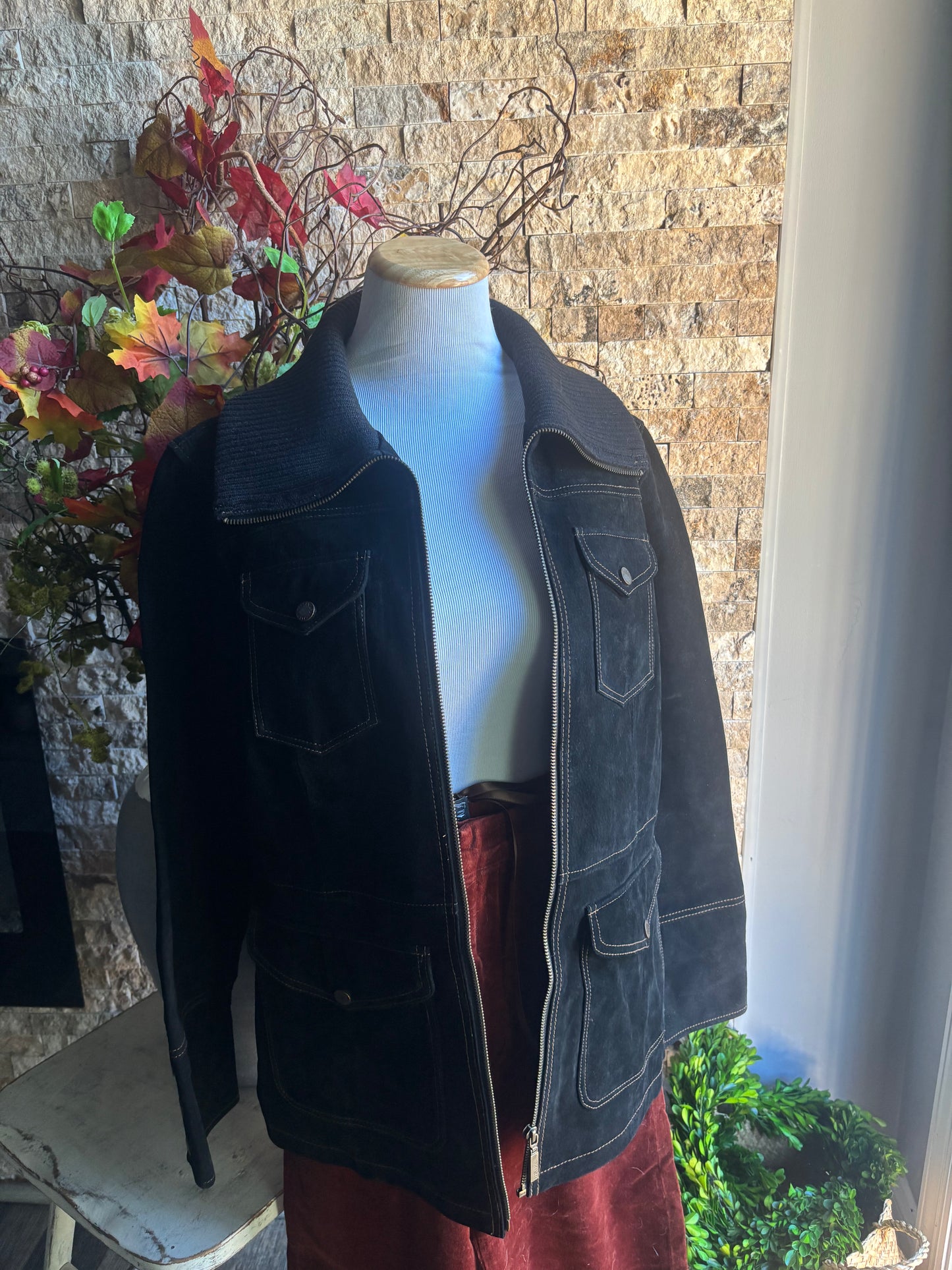 Perfect Suede Fall Jacket