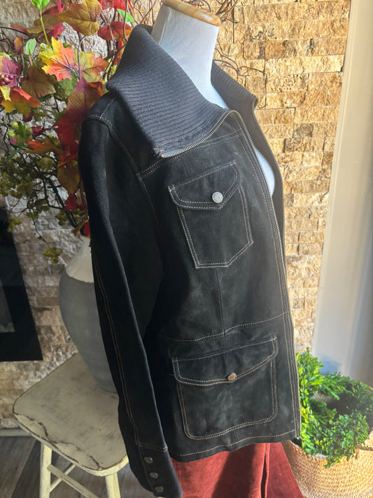Perfect Suede Fall Jacket